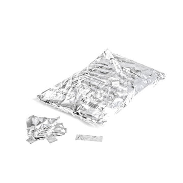 Metallic Confetti - White - king-confetti